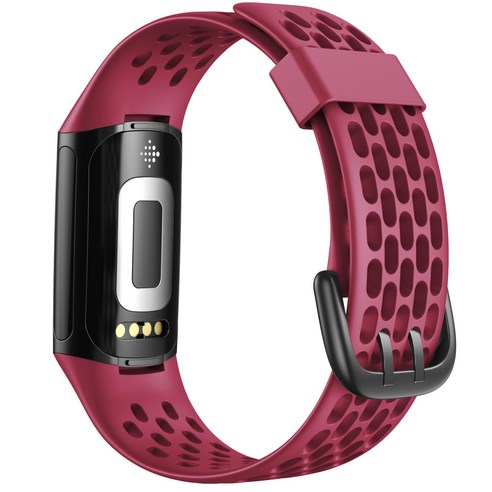 Fitbit Charge 5 스트랩 통기성 방수 고무 손목 밴드 핏비트 시계줄, #9, For Fitbit Charge 5