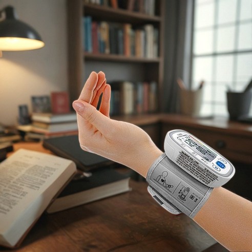 24시간 내 몸을 똑똑하게, 손목형 혈압계 혈당 측정기로 건강 습관 만들기 24시간혈압측정기