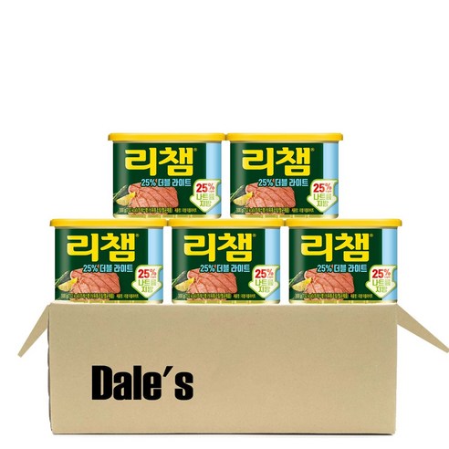 데일즈기획 동원 리챔 더블라이트, 5개, 300g