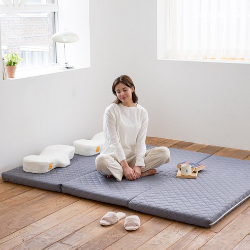 허리 통증 없이 꿀잠 자는 밤, 누보레 잠솔솔 토퍼매트리스로 시작하세요!