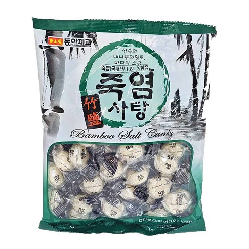 동아제과 죽염사탕, 280g, 4개