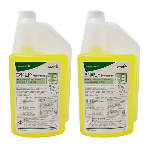 다이버시 프라미넌스 2개 존스톤 946ml 석재 바닥 세정제, 946ml, 2개 - 다목적세제 | 쿠팡