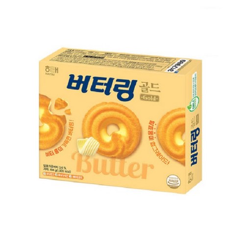 해태제과 버터링 골드, 194g, 1개