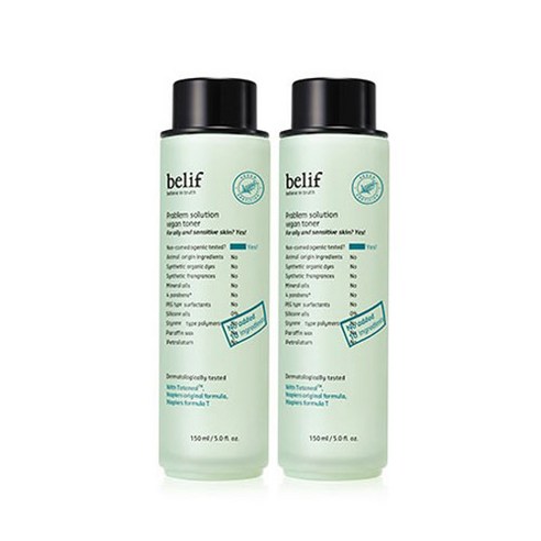 빌리프 프라블럼 솔루션 비건 토너 150 mL, 150ml, 1개 빌리프해피보 Best Top5