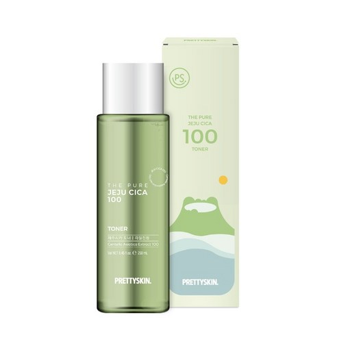 프리티스킨 더 퓨어 제주 시카 100 토너, 250ml, 1개