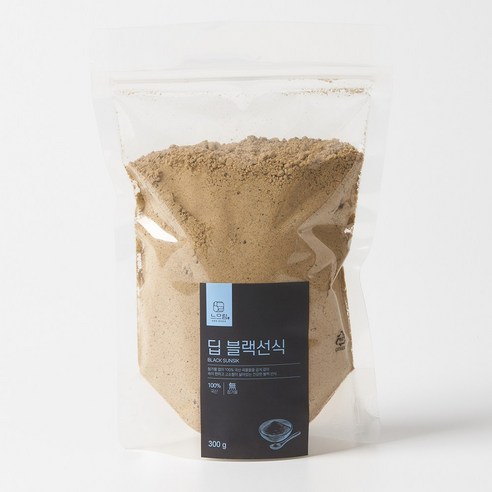 깊은 밤의 향기를 담은 건강 한 잔, 느으림 천천히 두번 볶은 국산 딥 블랙선식 느으림미숫가루