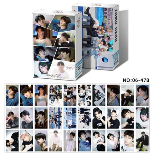 세븐틴 아스트로 스트레이키즈 엔하이픈 아이돌굿즈 LOMO 포카 30장, 스트레이키즈 A