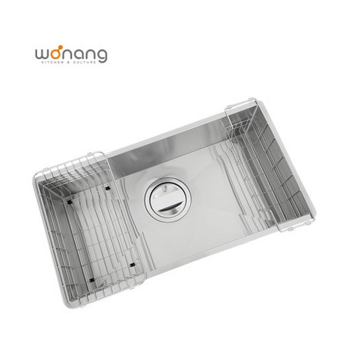 세련되고 내구적인 원앙싱크 ESL 7840RQ 블랙홀 싱크볼