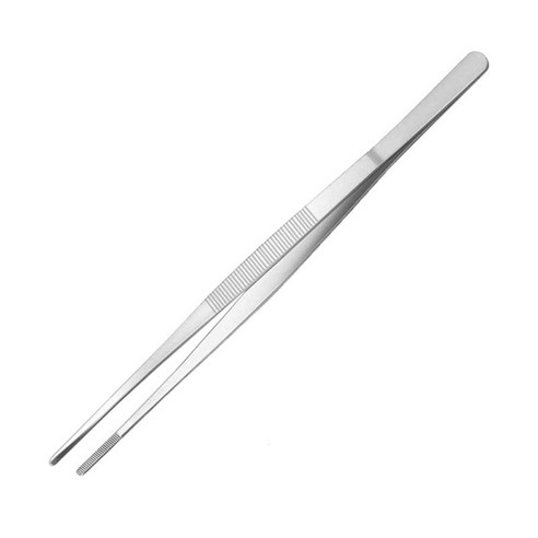 주방 바베큐 집게 주방 액세서리 바베큐 빵 샐러드를위한 집게 굽고, 은, 30cm, 스테인레스 스틸