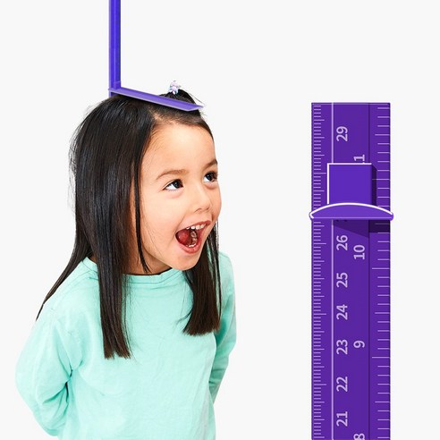 모두스마일 키재기 아기 어린이키 키재기자, 보라210cm, 1개