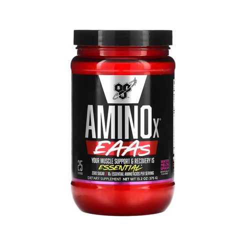 BSN EAA 아미노엑스 필수아미노산 9종 BCAA 워터멜론맛 375g, 포도맛, 1개