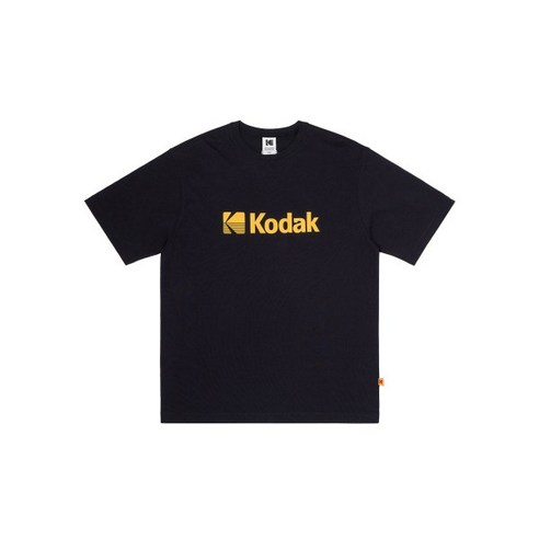 [국내매장판] 코닥 상의 빅로고 에어로쿨 레귤러핏 반팔티셔츠 블랙 K4223ERS26BLK