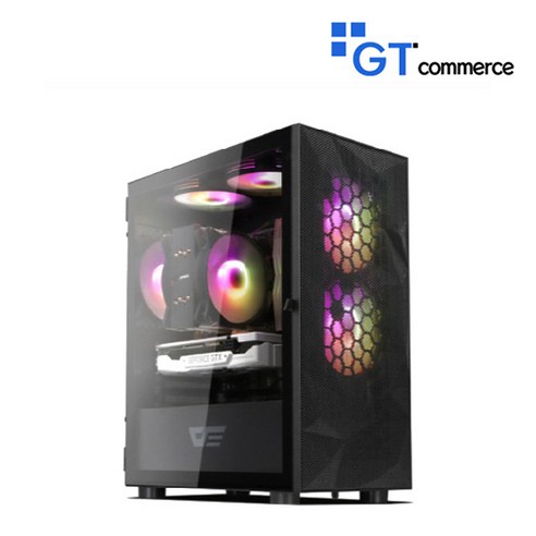 지티컴 라이젠5 7500F RTX 4060 Ti 500G D5 16G 최신 본체 전문가 설계 프로 게이밍 데스크탑 조립 PC, (변경)마이크론 D5 32GB(16GBx2)