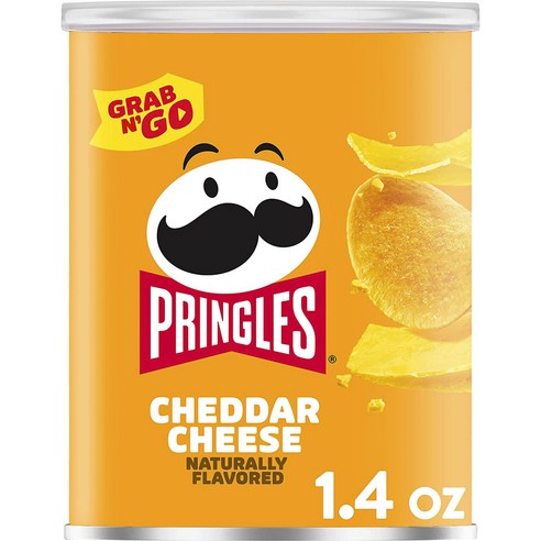 프링글스 그랩 엔 고 체다 치즈 맛, 40g, 1개