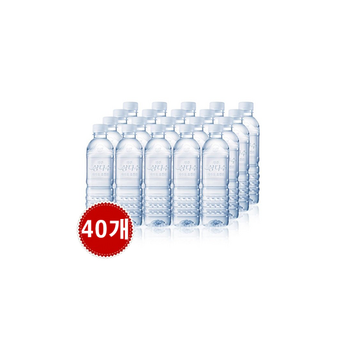 삼다수 무라벨 500ML, 40팩, 용량500ml