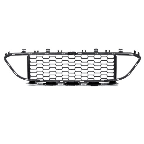 Didad 51118068124 자동차 앞 범퍼 하단 중앙 그릴 for-BMW 3 시리즈 F30 F31 LCI M-Sport 2011+, 검은 색