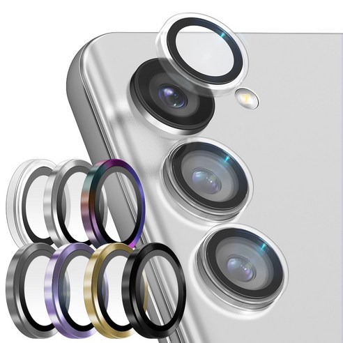 고부기 갤럭시 카메라 메탈링 렌즈 강화유리 보호필름 2매, 2개입