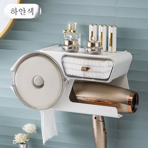 DFMEI 칫솔 선반 치약 짜는 신기 구멍 없는 화장실 양치컵 양치컵 수납함 치항아리 세트, DFMEI 3자리 칫솔걸이 + 치약짜기 + 컵 J3-7