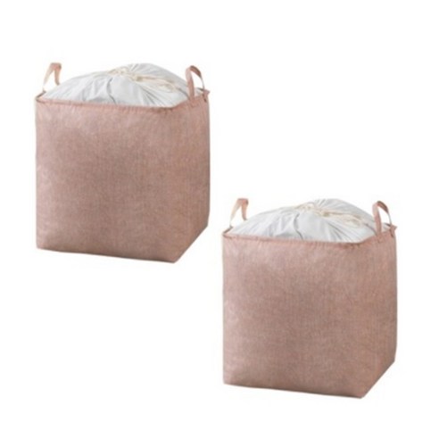 러브트리스 대용량 이불 수납포켓 100L, 디자인4(핑크), 2개
