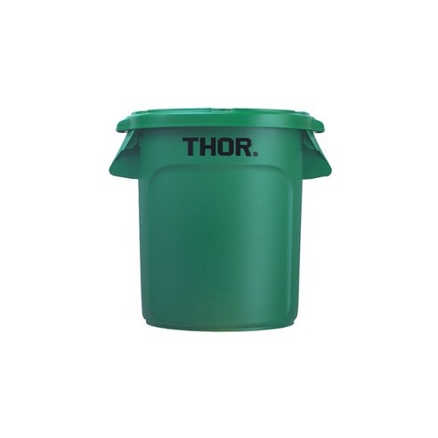 트러스트 원형 컨테이너 38L Green, 38L원형덮개