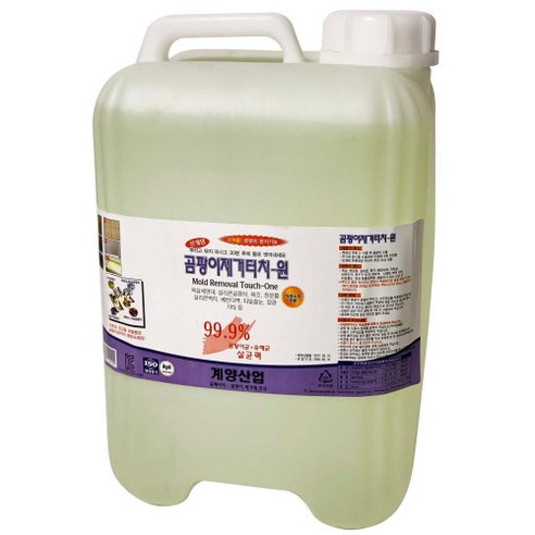 곰팡이제거 터치원 10L 계양산업 곰팡이제거제, 1개