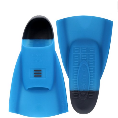 하이드로핀(BLUE) DMC FIN 훈련용 숏핀 오리발, BLUE