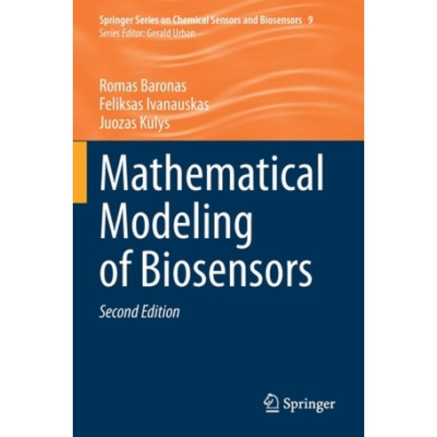 (영문도서) Mathematical Modeling of Biosensors Paperback, Springer, English, 9783030655075