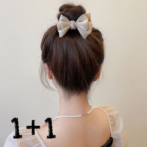 간편함과 시원함을 한 번에! 매혹적인 똥머리 집게핀 1+1으로 완성하는 여름 스타일 똥머리핀