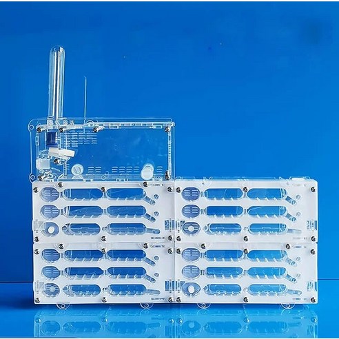 수유 구역 개미 양식 수족관 무제한 확장 아크릴 농장 성 워터 타워 보습 곤충 둥지, [05] E, 5) E