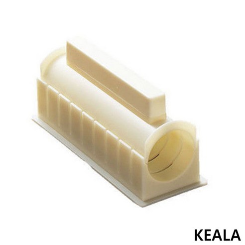 KEALA 사각 하트 원형 모양 김밥틀 김밥메이커 김밥싸는 기계 가정용, 원형 초밥틀, 3개