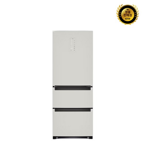 LG전자 오브제 디오스 김치톡톡 스탠드형 냉장고 327L 방문설치, Z337MGGP33, 오브저켈렉션 그레이 그레이