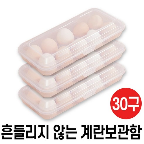 자피스 흔들리지않는 계란 트레이 보관함