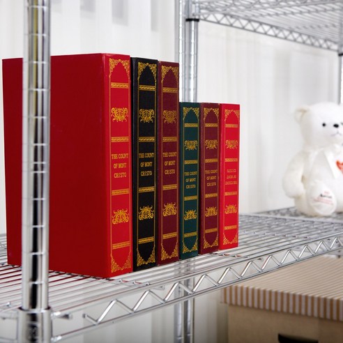 모던한 스타일과 기능성을 갖춘 다재다능한 코랙 선반형 메탈 선반진열대