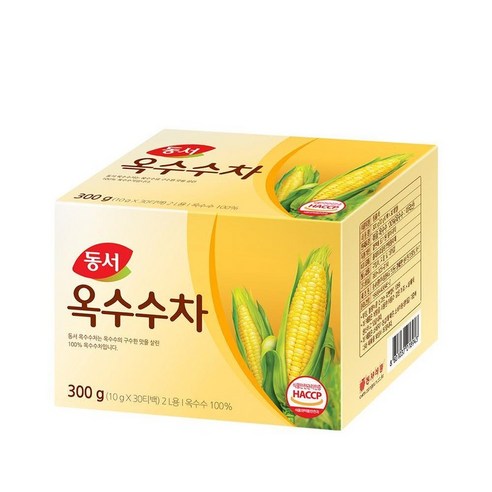 탕비실 동서 식수용 옥수수차 30티백 (300g) 동서 등산 직장인 캠핑 사무실 300g, 10g, 30개입, 2개