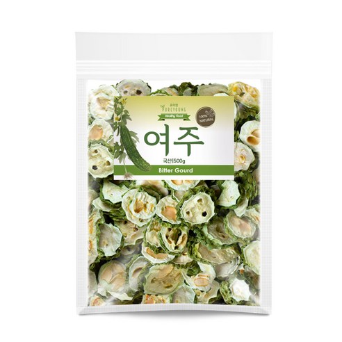 퓨어영 국산 건조 여주 500g, 2개