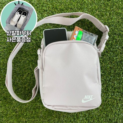 나이키 크로스백 가방 바디백 숄더백 미니 소형 메신저 휴대폰가방 여성 어린이 초등학생 신발파우치증정