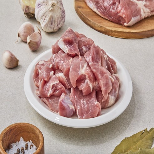 삼형제고기 1등급 한돈 사태 깍뚝썰기, 500g, 5개 - 사태살 | 쿠팡
