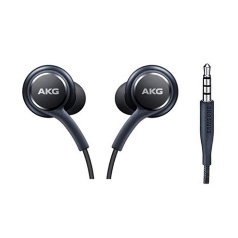 AKG 3.5mm 유선 이어폰, 블랙