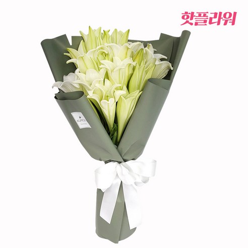 자연의 감성을 선사하는 화려한 국화와 우아한 백합의 조화