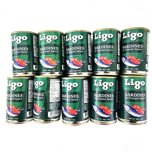정어리 통조림 Ligo SARDINES in tomato sauce