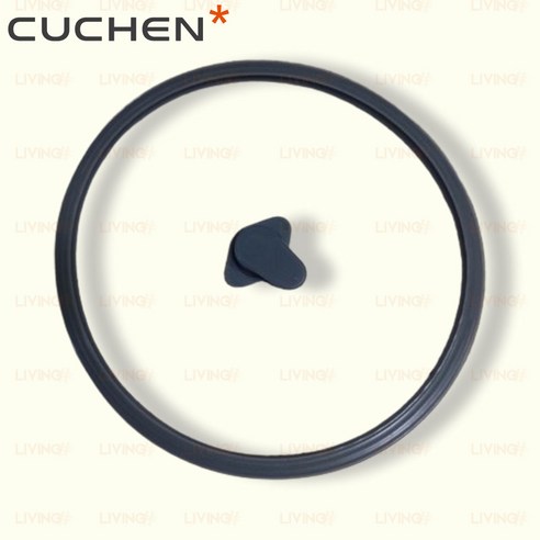 편안하고 위생적인 키친을 위한 필수 액세서리: 쿠첸 클린커버 고무패킹과 손잡이 세트