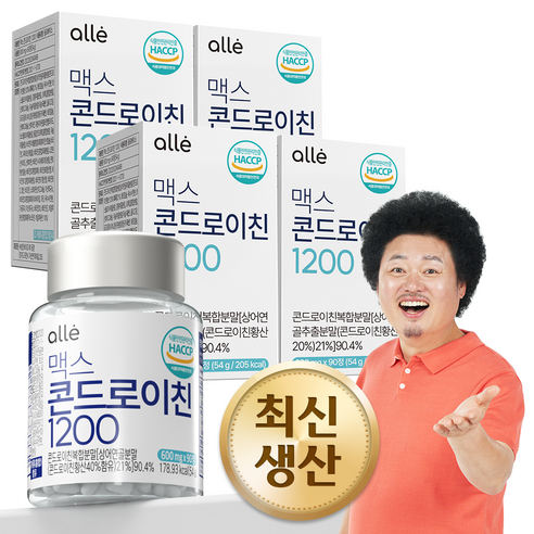 콘드로이친 1200 맥스 알레, 90정, 4개