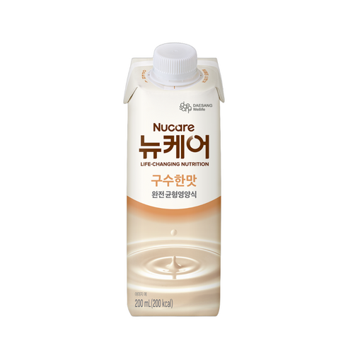 대상웰라이프 뉴케어 구수한맛, 200ml, 6개