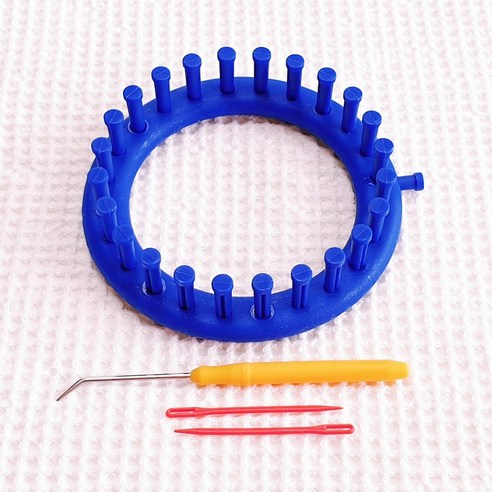 니팅룸 모자 목도리뜨기 수세미 뜨개질 뜨개룸, 원형 14cm, 1개