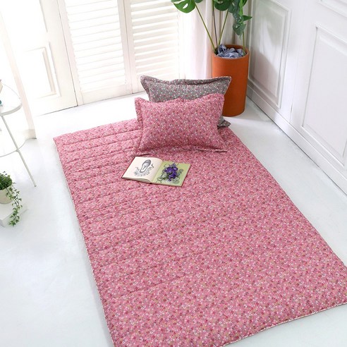 쉐리잔꽃 광목 요커버: 포근함이 스며드는 일상, 잔잔한 아름다움으로 물들이다 싱글요커버