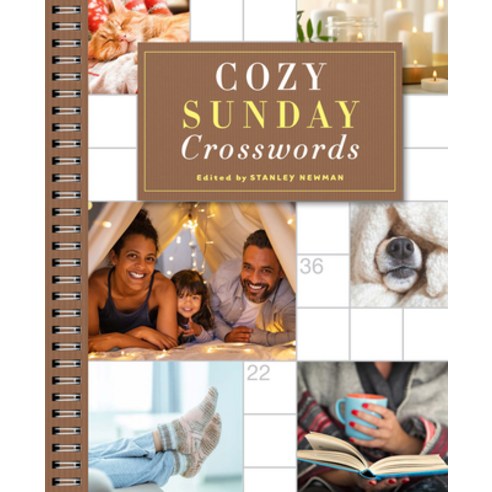 (영문도서) Cozy Sunday Crosswords Paperback, Puzzlewright, English, 9781454947073