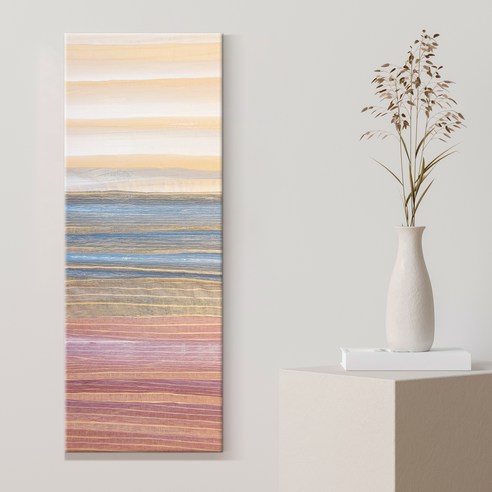 감성을 더하는 대형 추상화 액자