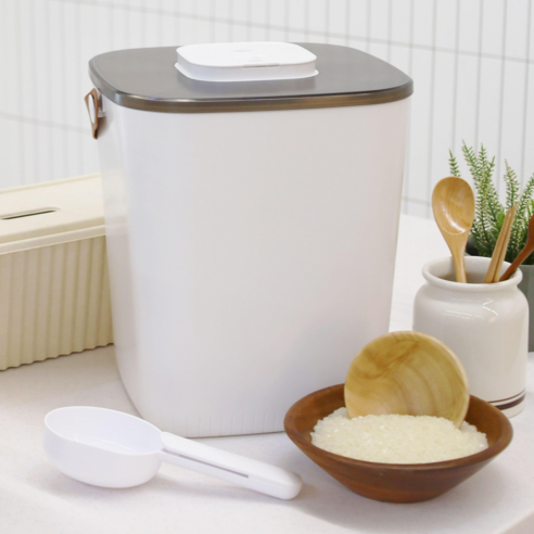 올더쿡 에어프레시 원버튼 무선 진공쌀통 소개