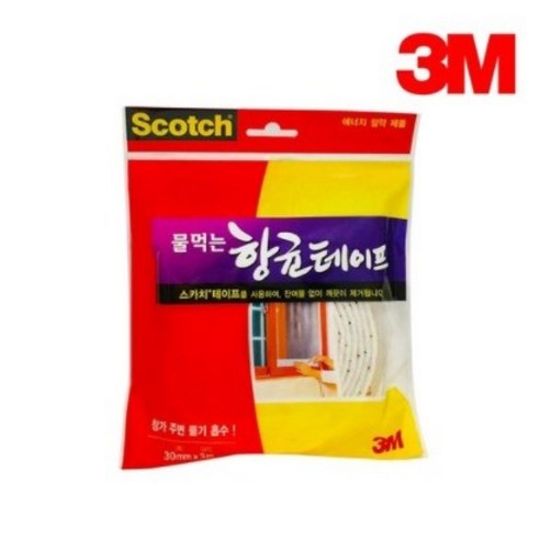 3M 물먹는 항균테이프 결로현상 곰팡이 방지 물기흡수 문풍지, 2개