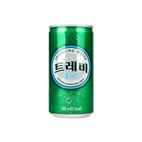 트레비 탄산수 플레인 무라벨, 190ml, 30개